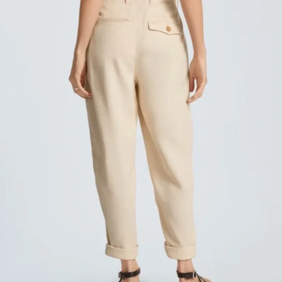 Everlane women's The Chino in Buttersoft Straight-Leg 100% Tencel - SIZE 0 - Picture 2 of 8